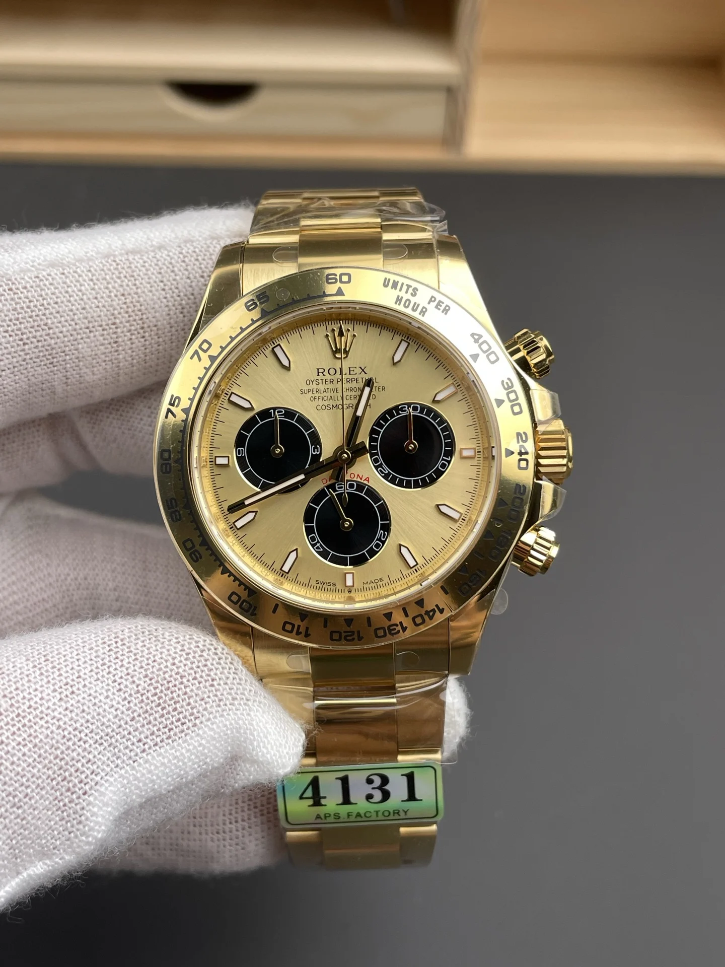 Rolex Shawn Yue 40mm — photographed off the sweep