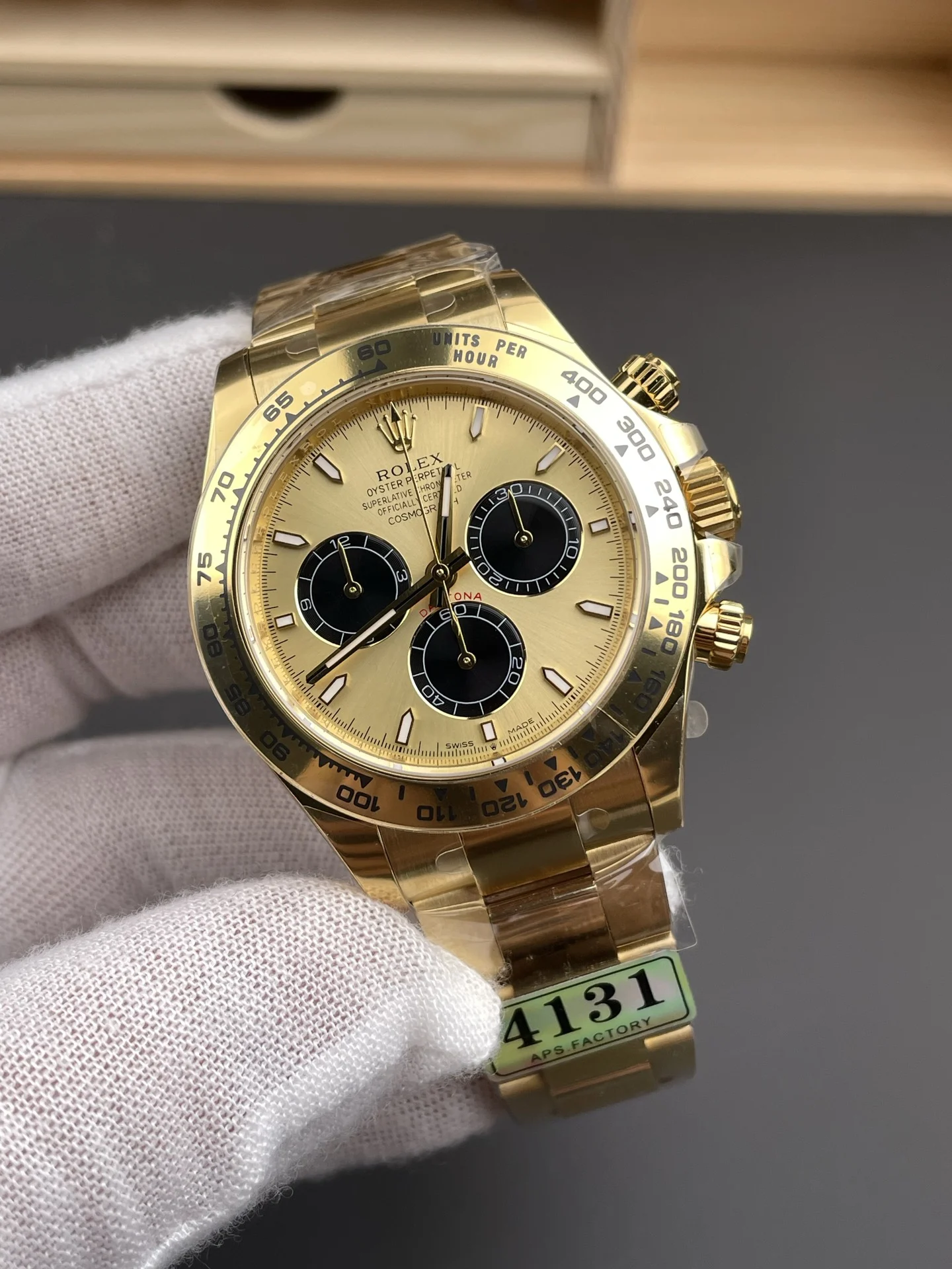 Rolex Shawn Yue 40mm — photographed off the sweep