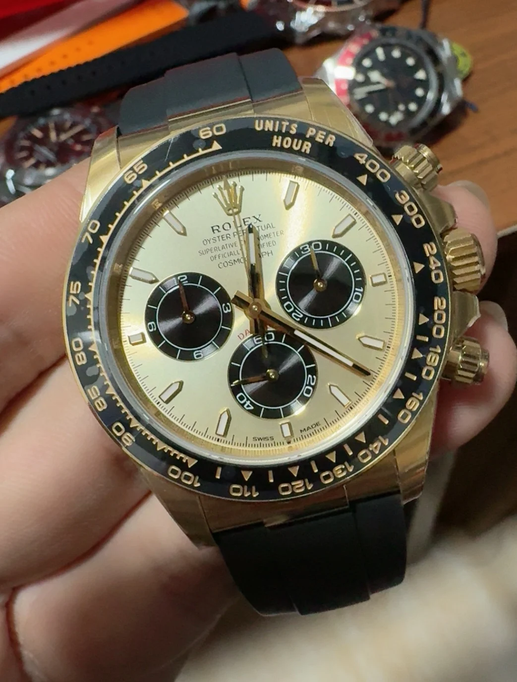 Rolex Shawn Yue — photographed off the sweep