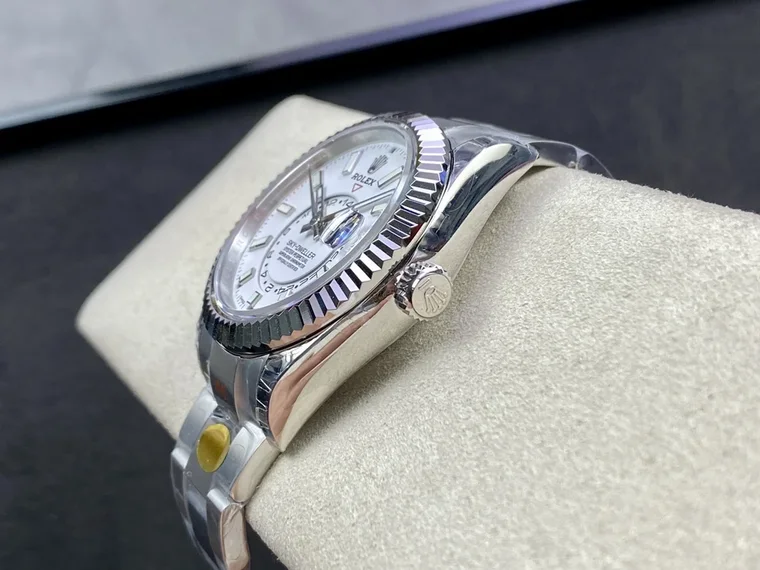 Rolex Sky-Dweller Moon Phase Ice Blue Steel Blue Dial 42mm