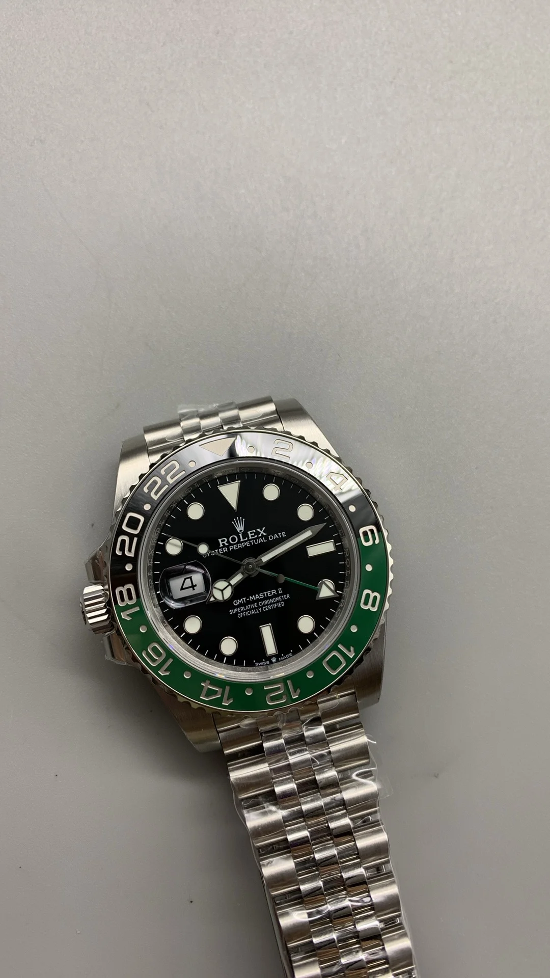 Rolex Sprite — photographed off the sweep