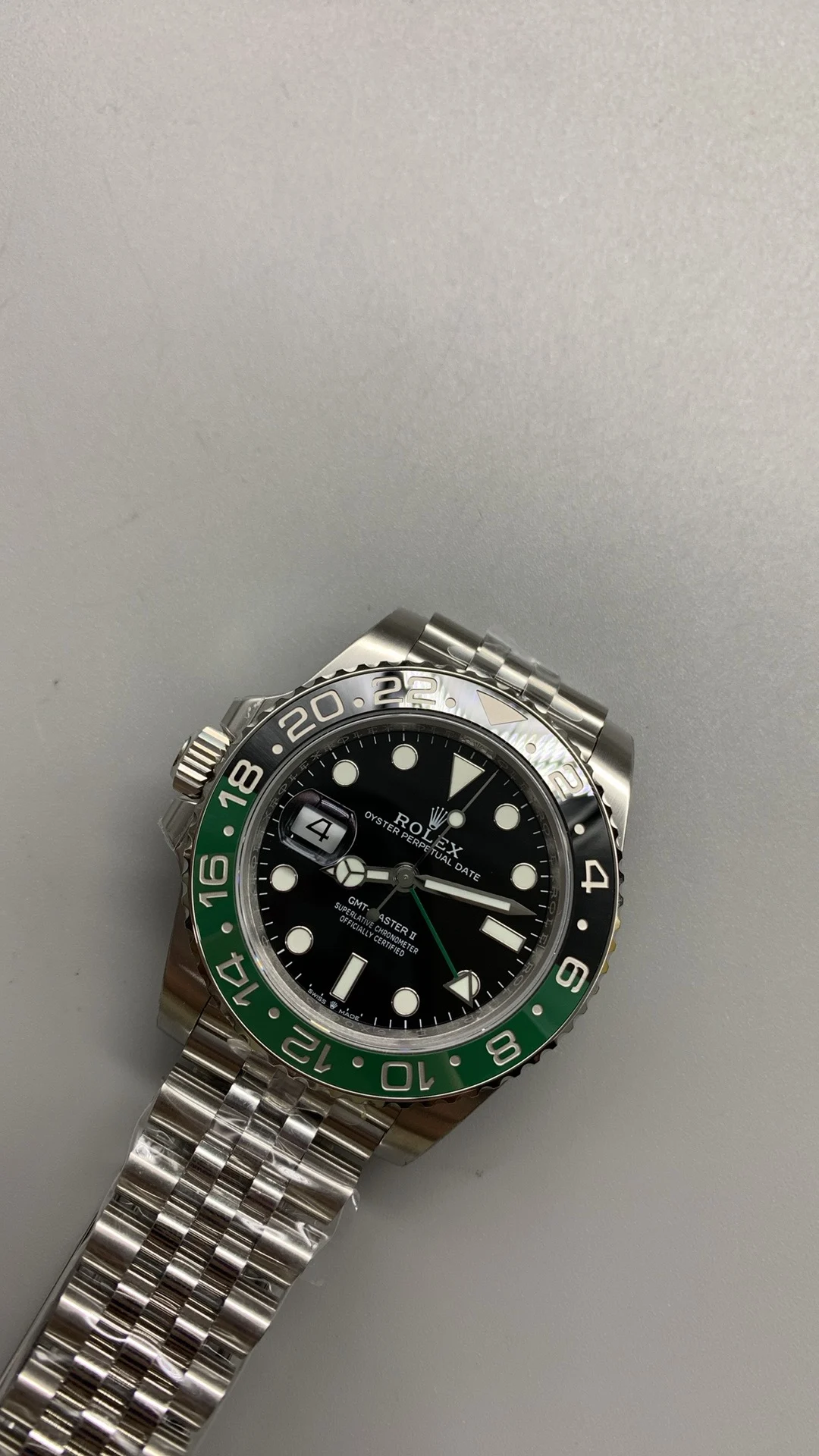 Rolex Sprite — photographed off the sweep