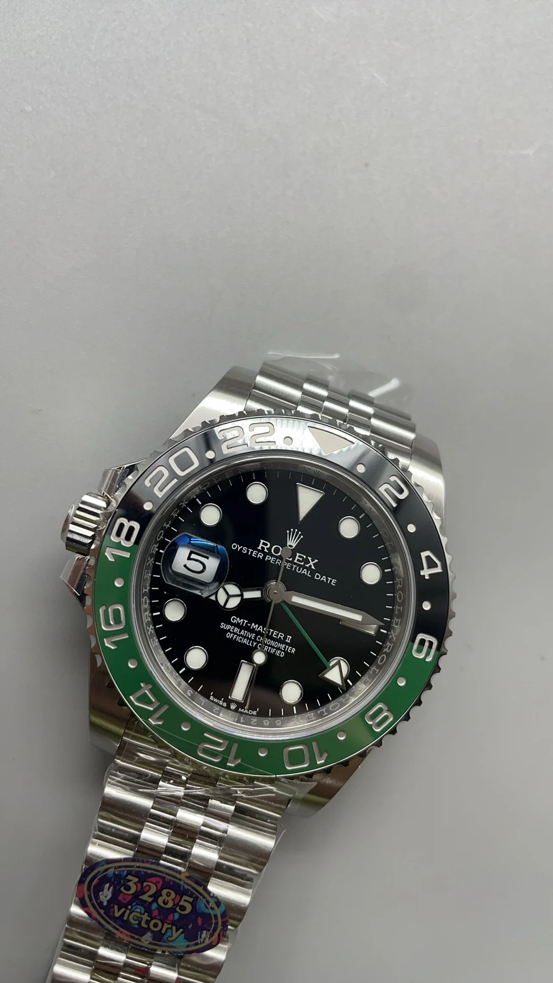 Rolex Sprite — photographed off the sweep