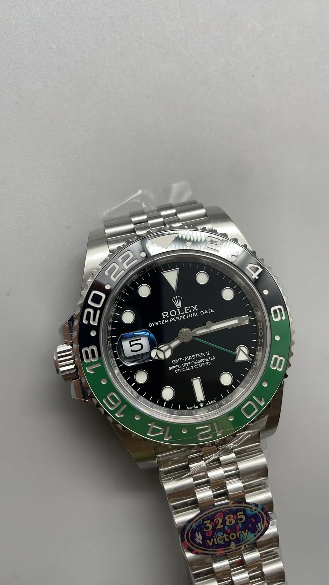 Rolex Sprite — photographed off the sweep