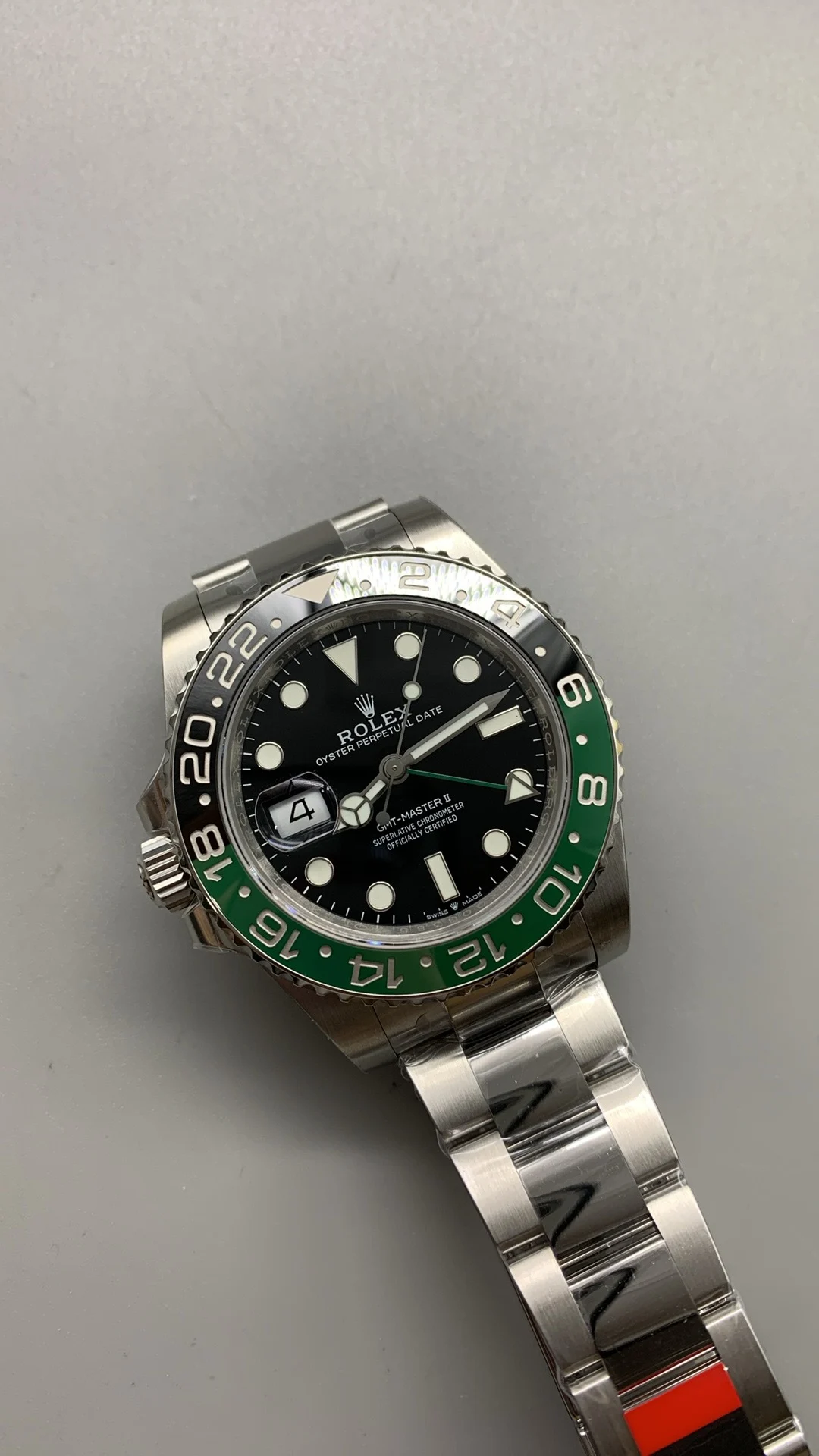 Rolex Sprite — photographed off the sweep