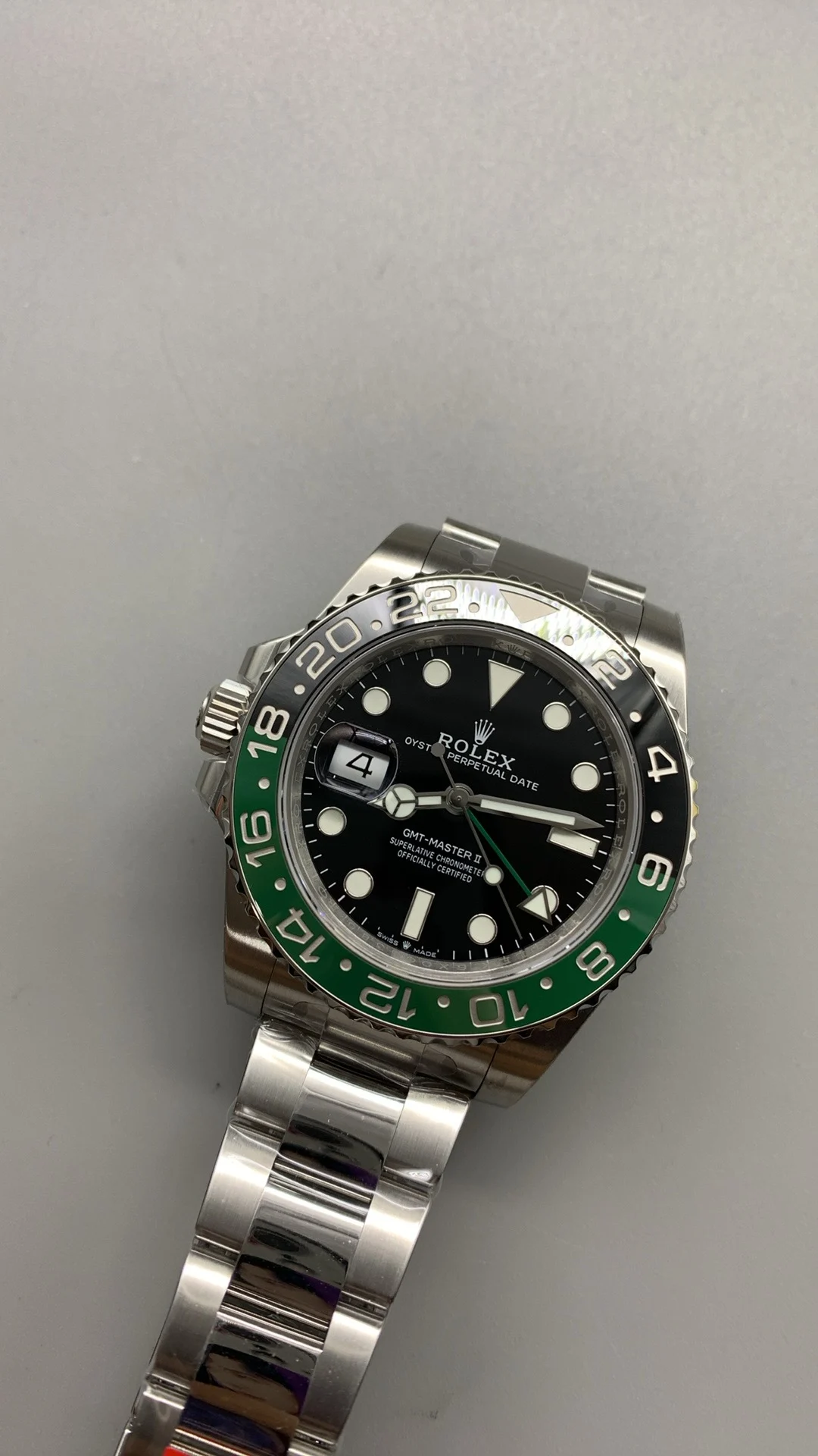 Rolex Sprite — photographed off the sweep