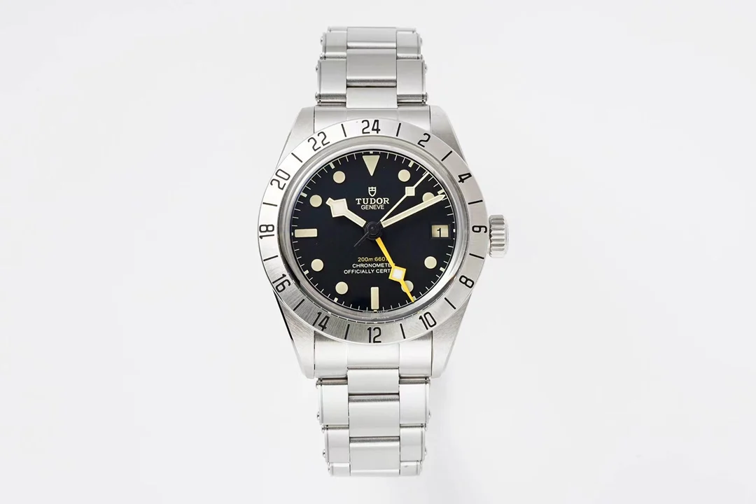 Rolex Steel Black Dial 39mm