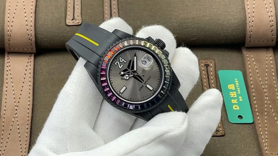 Rolex Steel Black Dial 40mm