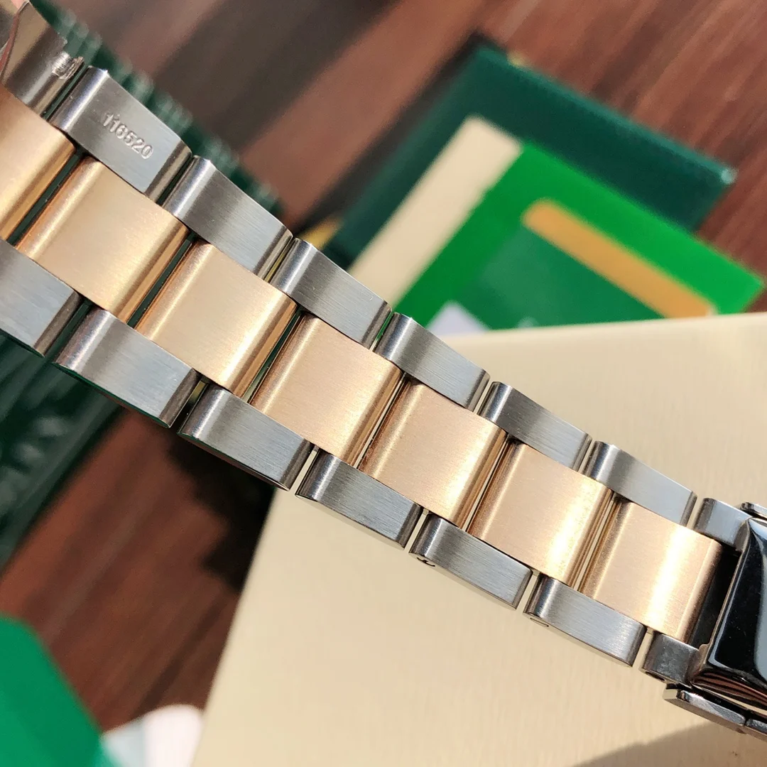 Rolex Steel — photographed off the sweep