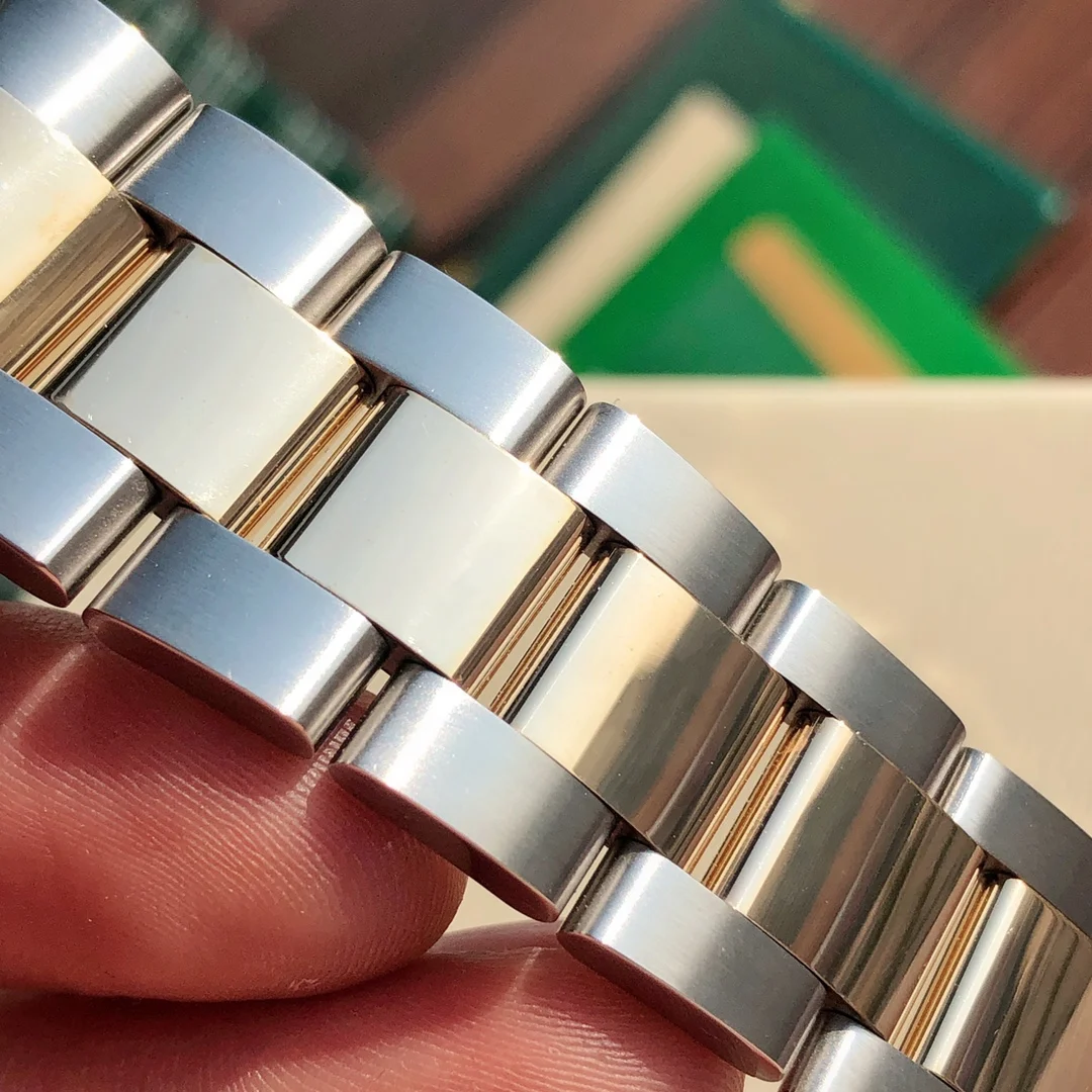Rolex Steel — photographed off the sweep