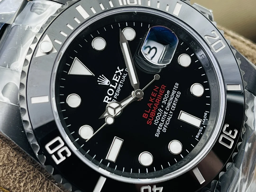 Rolex Submariner 116610LN — photographed off the sweep