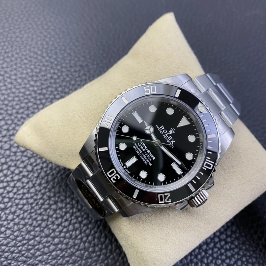 Rolex Submariner 124060 — photographed off the sweep