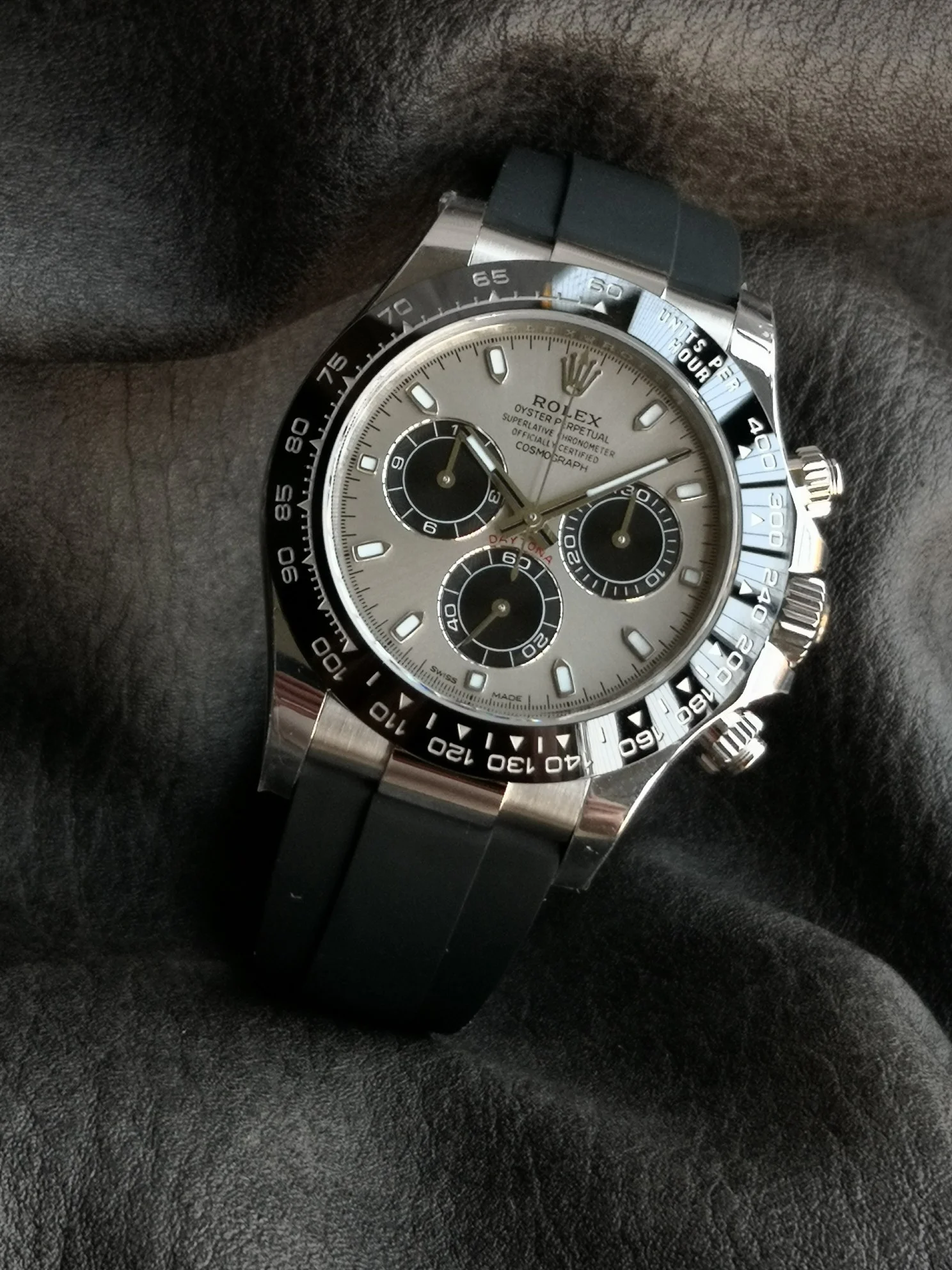 Rolex Submariner 126500LN — photographed off the sweep
