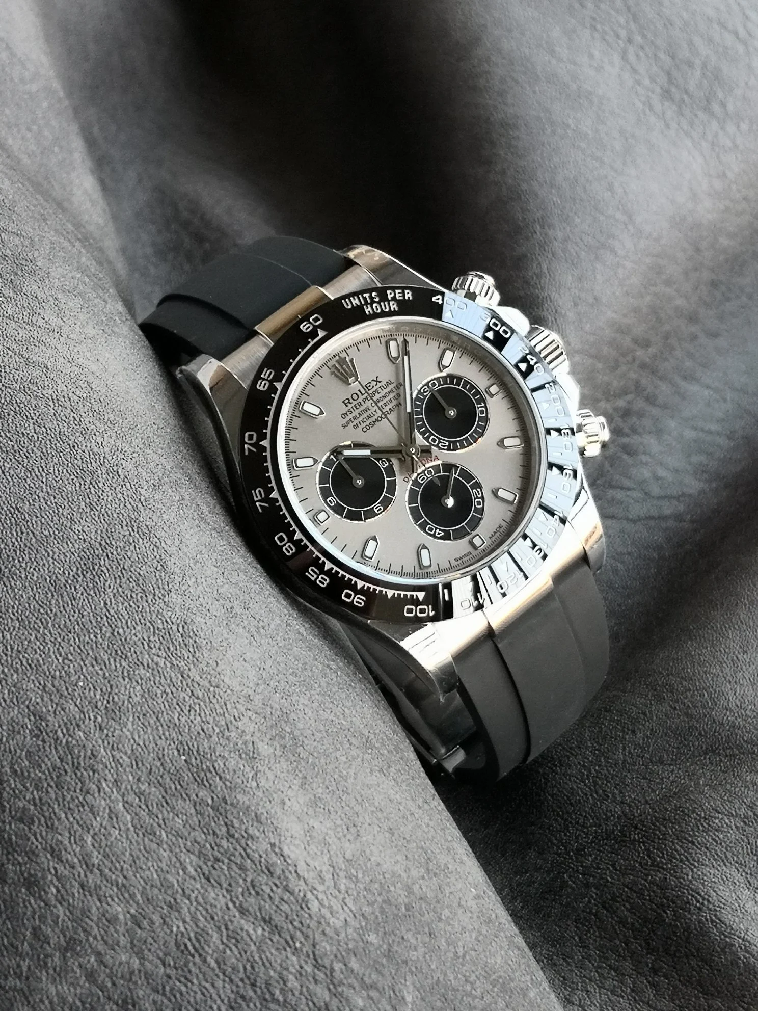 Rolex Submariner 126500LN — photographed off the sweep
