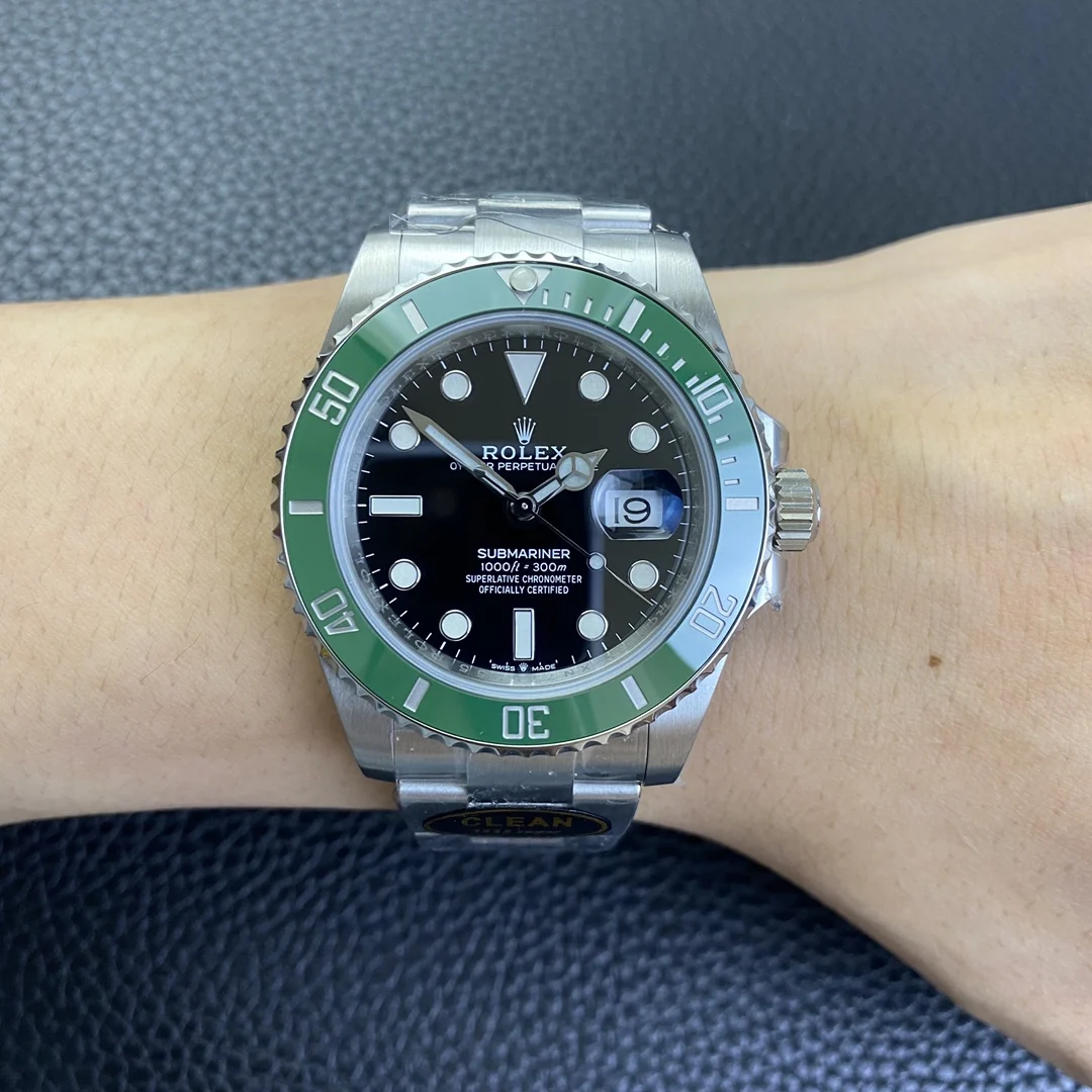 Rolex Submariner 126610 — photographed off the sweep