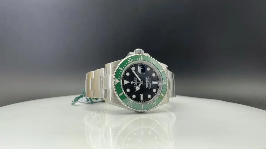 Rolex Submariner 41mm — photographed off the sweep