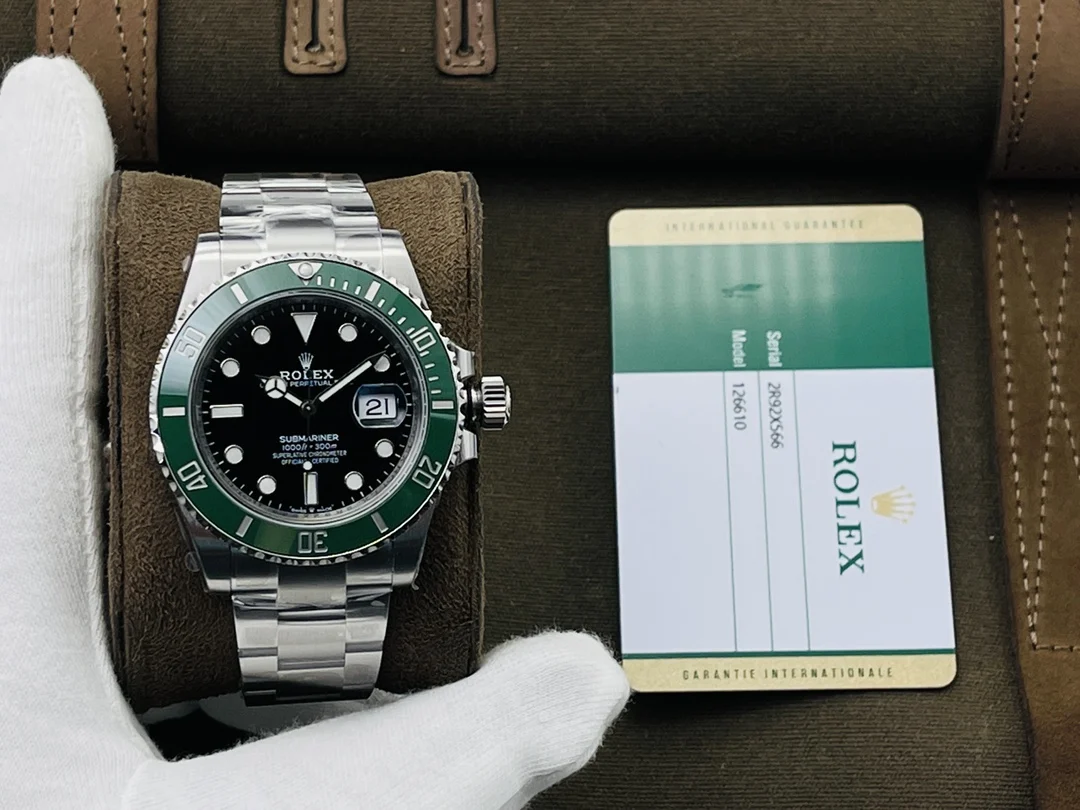 Rolex Submariner 41mm — photographed off the sweep