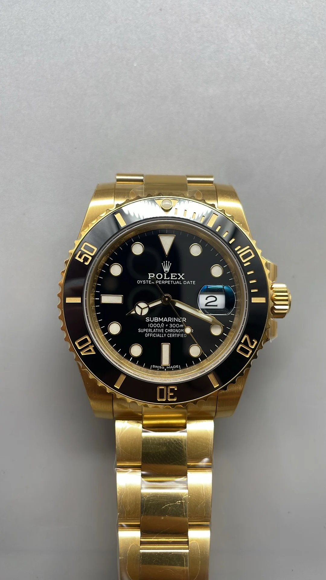 Rolex Submariner Black Dial 40mm