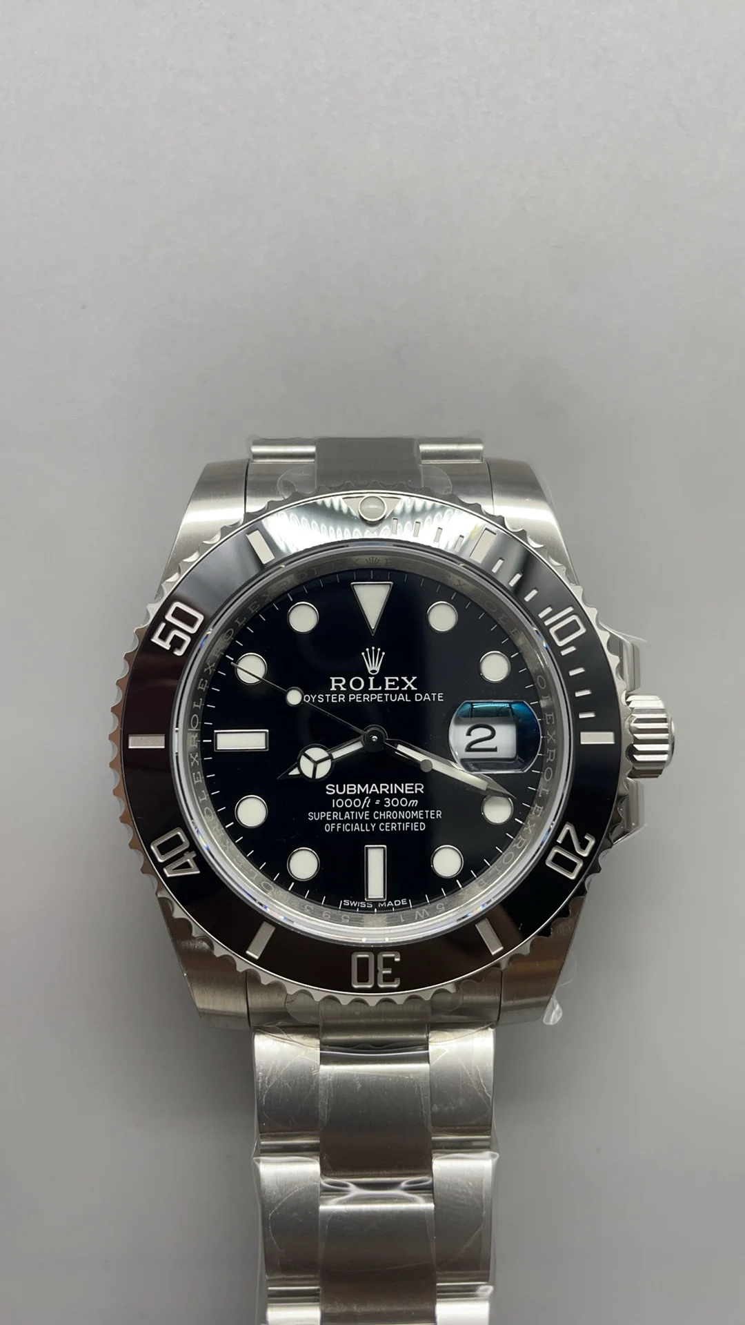 Rolex Submariner Black Dial 40mm