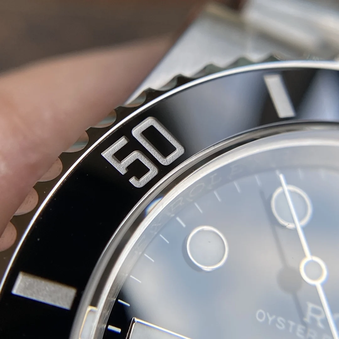Rolex Submariner Black Dial 41mm — photographed off the sweep