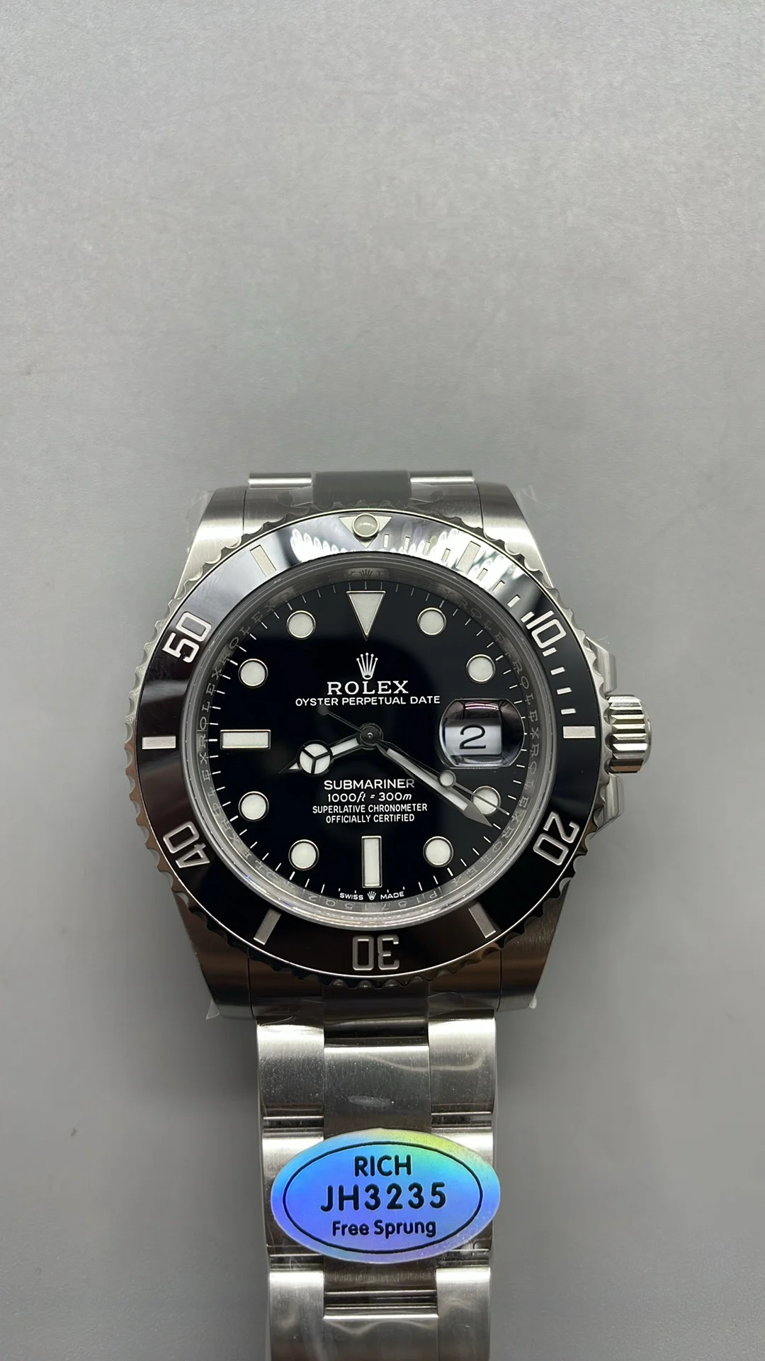 Rolex Submariner Black Dial 41mm
