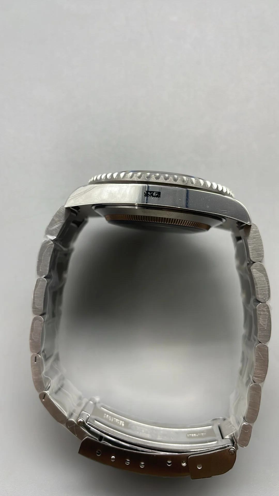 Rolex Submariner Black Dial — photographed off the sweep