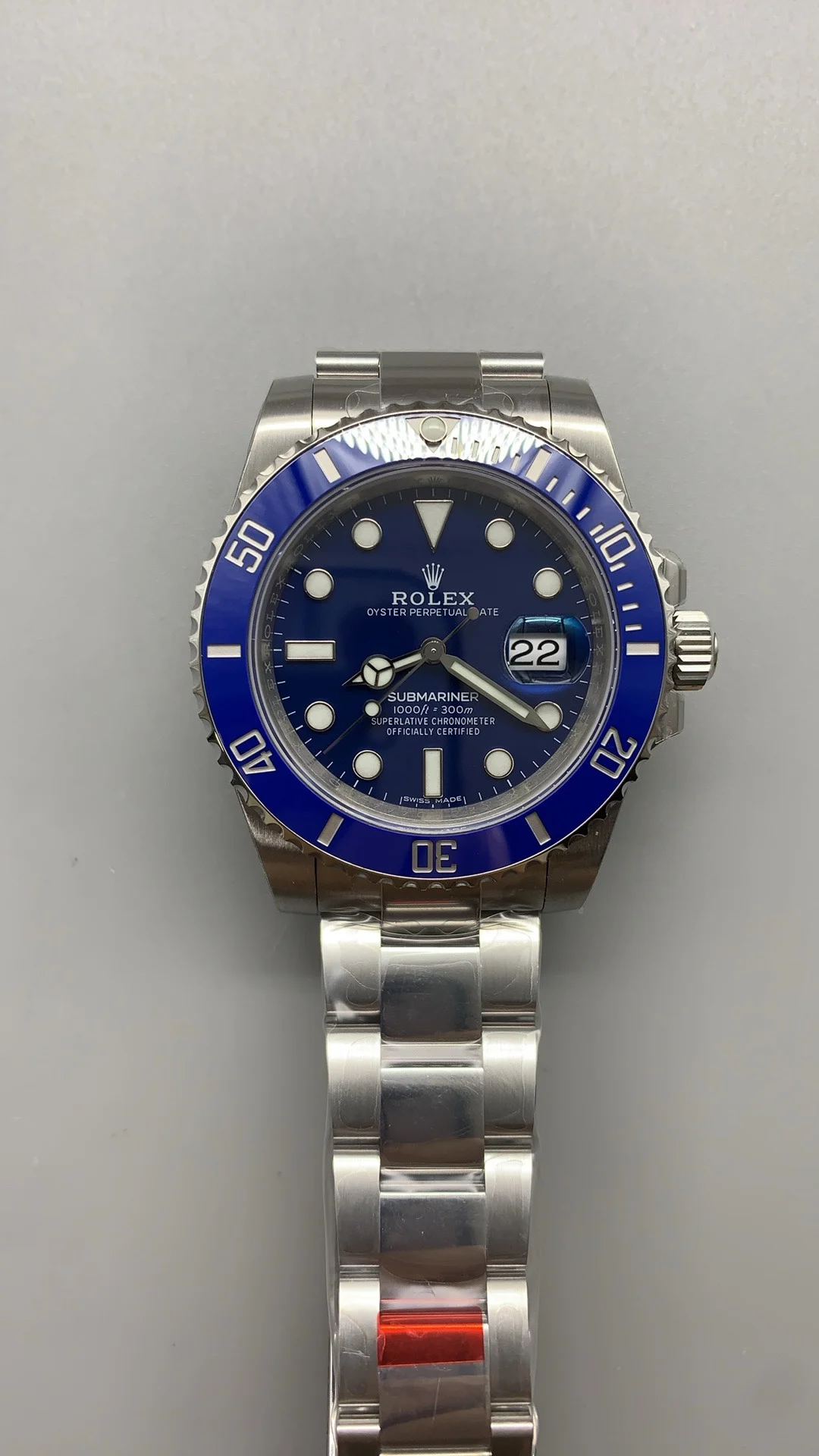 Rolex Submariner Blue Dial 40mm