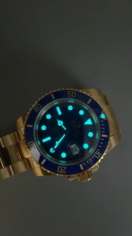 Rolex Submariner Blue Dial 40mm
