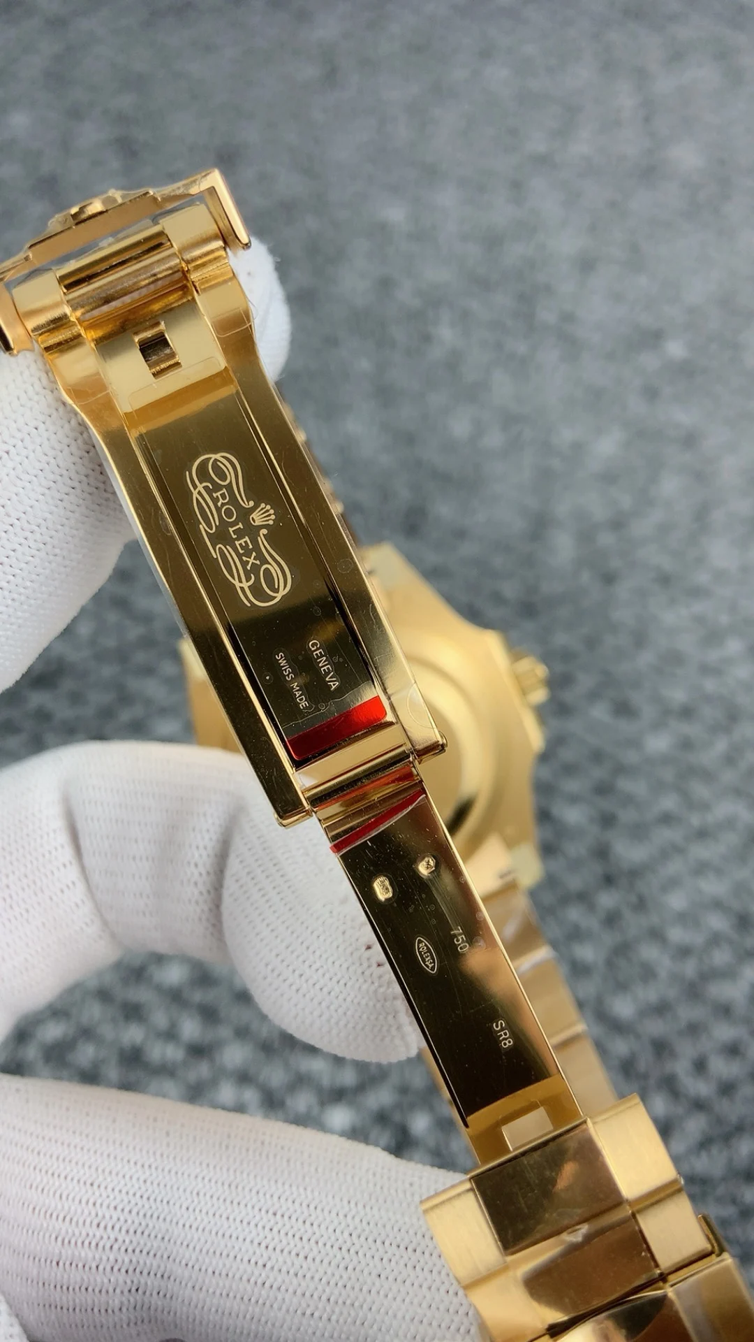 Rolex Submariner Blue Dial 41mm — photographed off the sweep