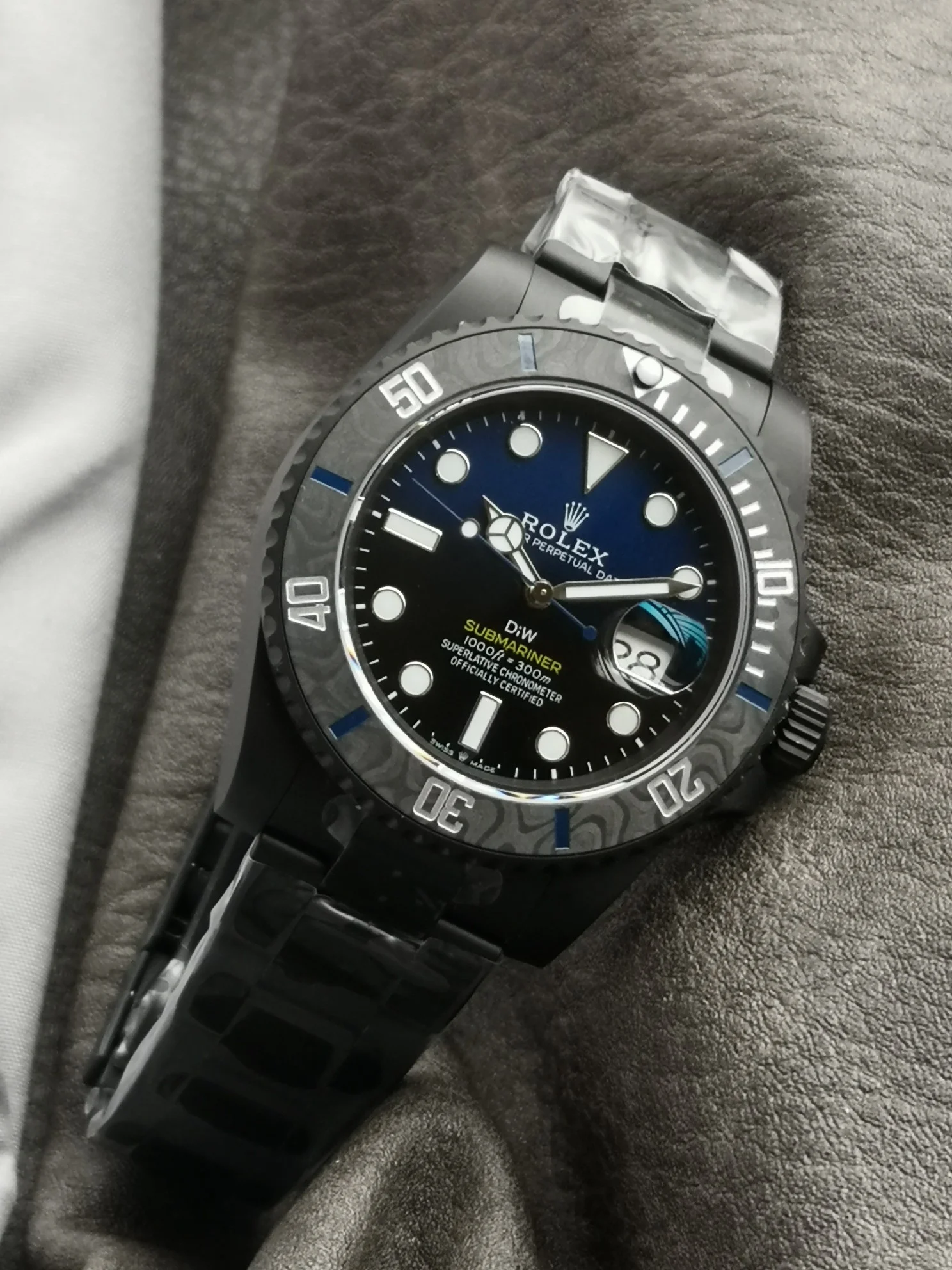 Rolex Submariner Carbon Green Dial