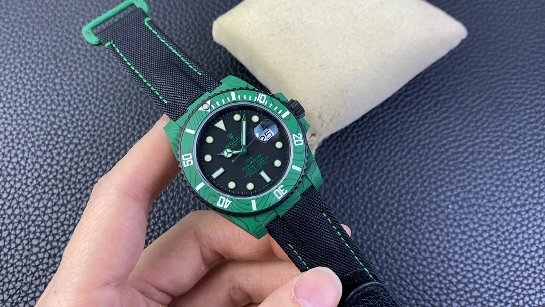 Rolex Submariner Carbon Green Dial