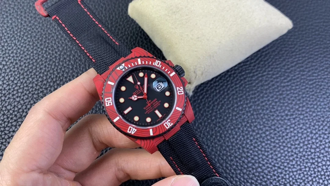Rolex Submariner Carbon Red Dial