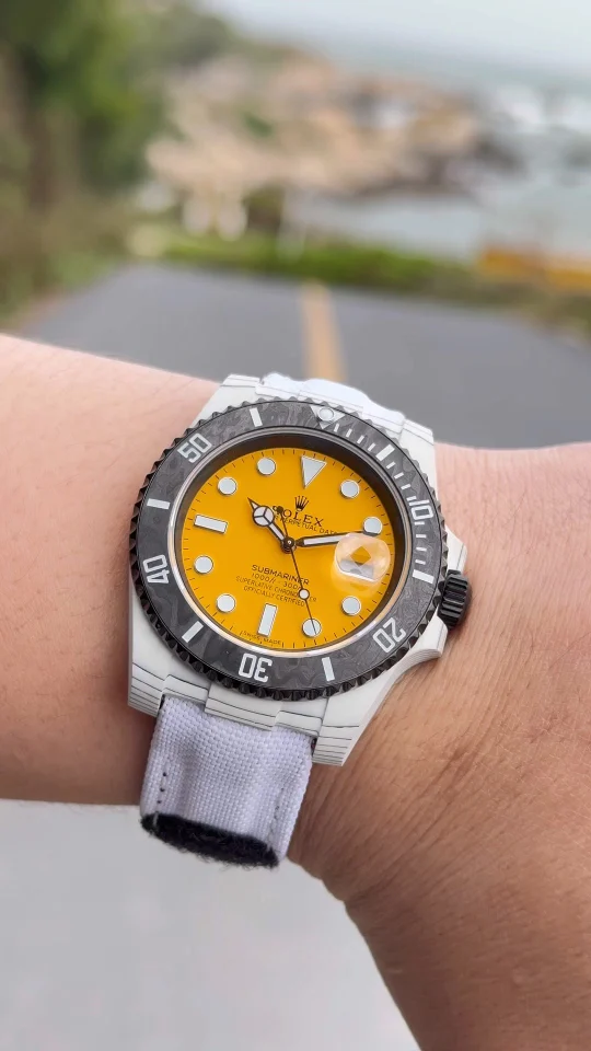 Rolex Submariner Carbon White Dial