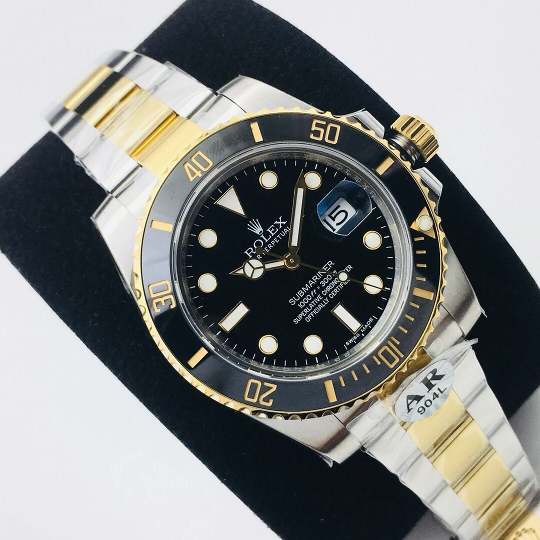 Rolex Submariner Ceramic Blue Dial — photographed off the sweep
