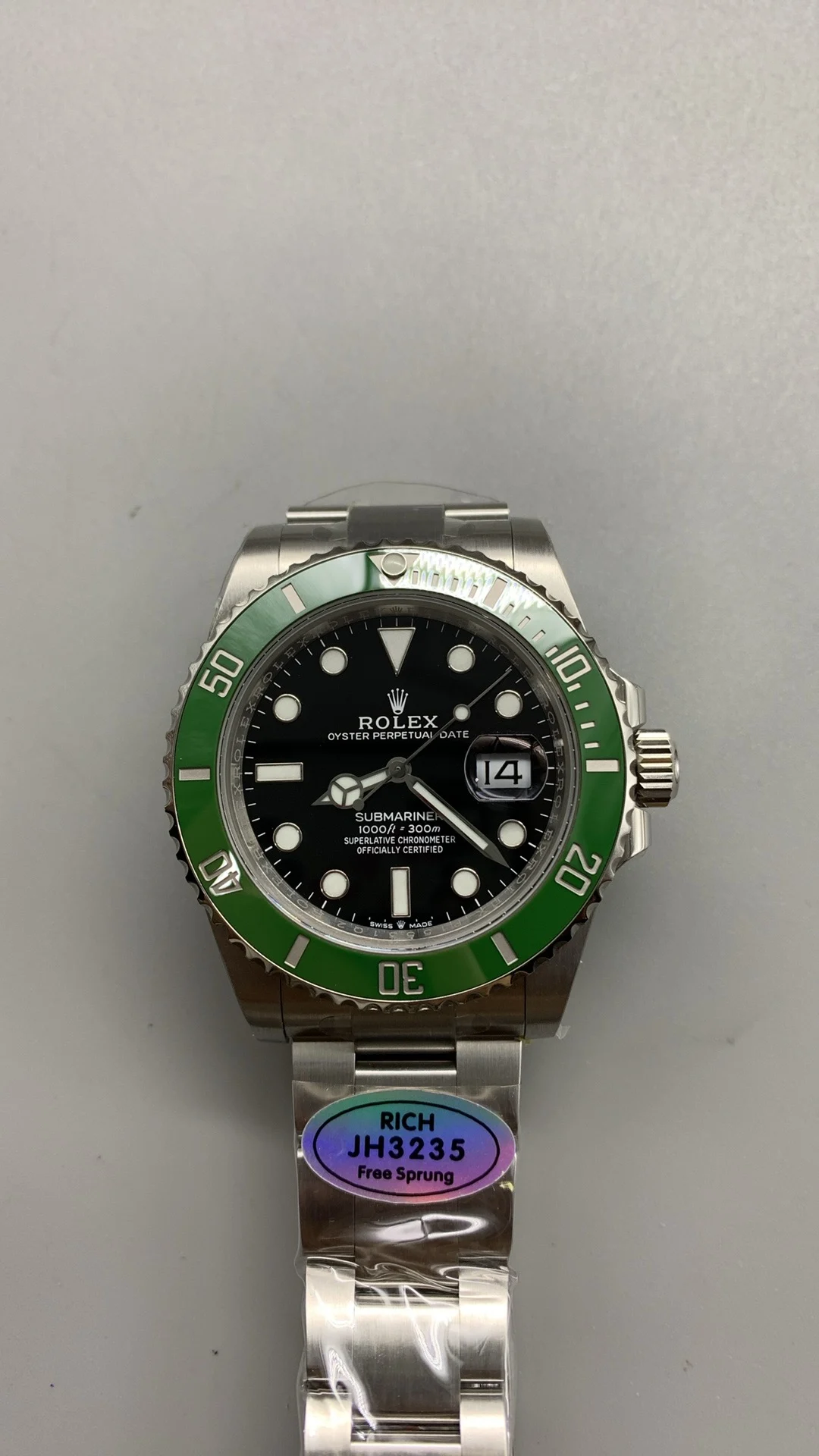 Rolex Submariner Green Dial 41mm