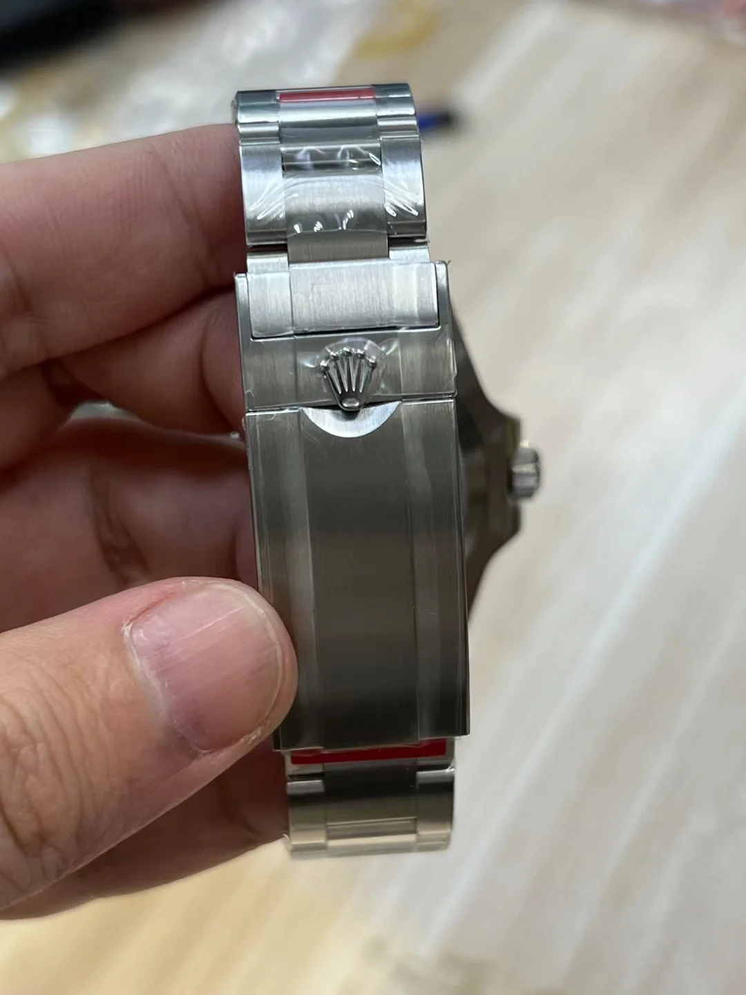 Rolex Submariner Green Dial — photographed off the sweep