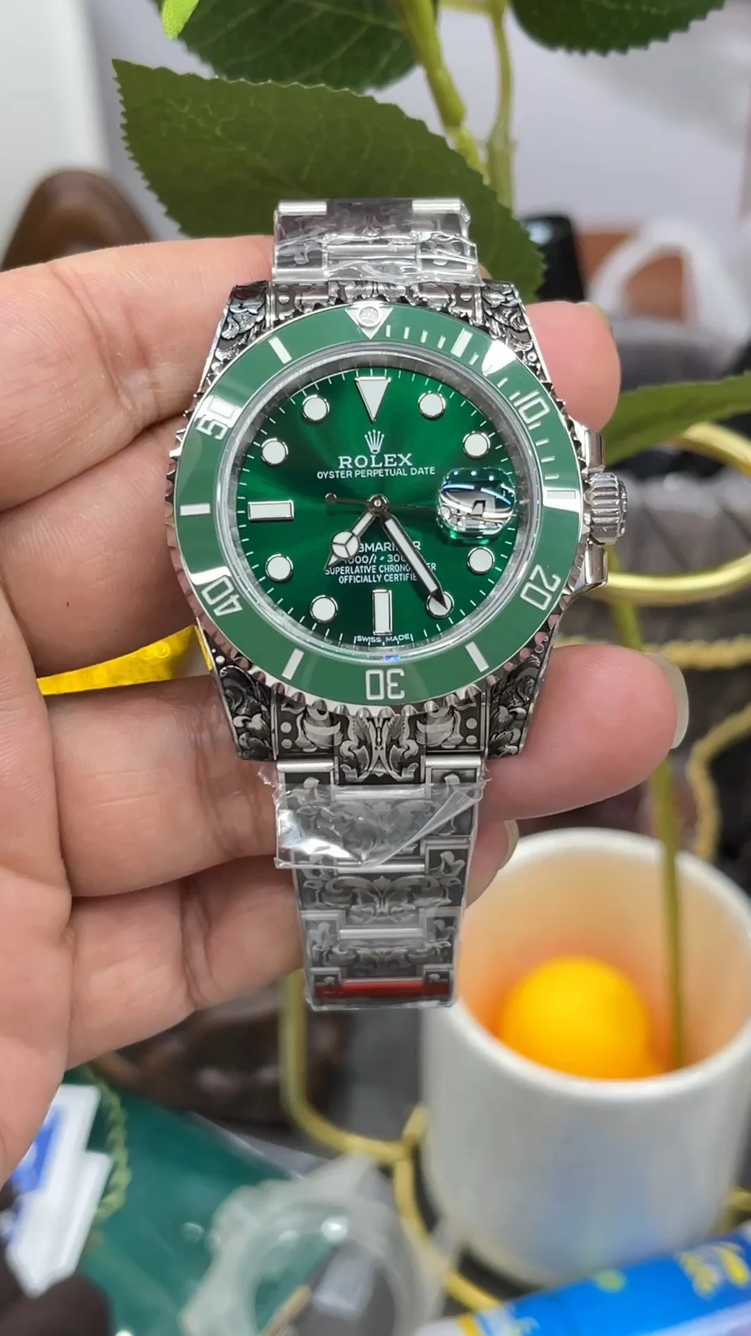 Rolex Submariner Hulk Green Dial 40mm