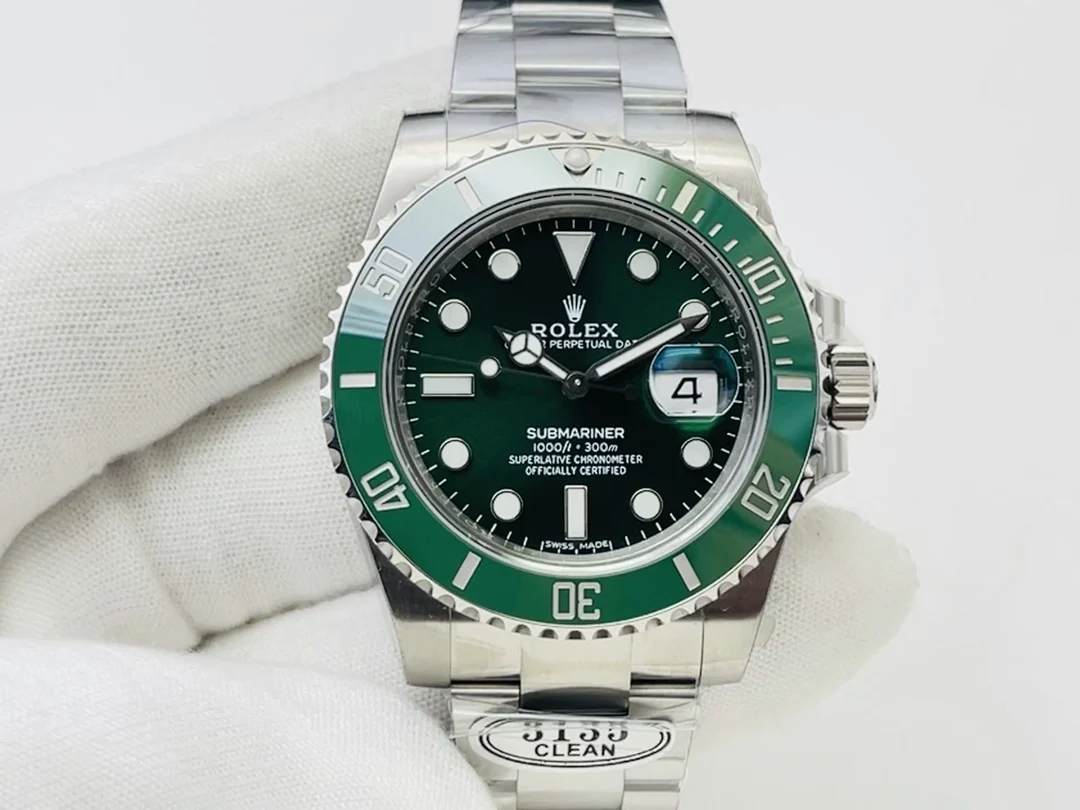 Rolex Submariner Hulk Platinum Green Dial 40mm