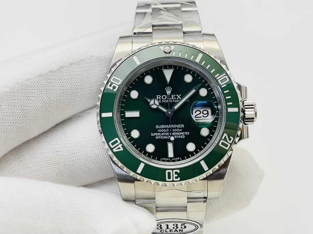 Rolex Submariner Hulk Platinum Green Dial 40mm