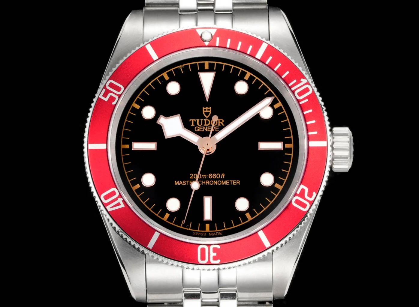 Rolex Submariner Steel Black Dial 41mm — photographed off the sweep