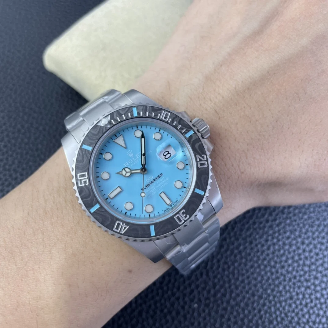 Rolex Submariner Tiffany — photographed off the sweep