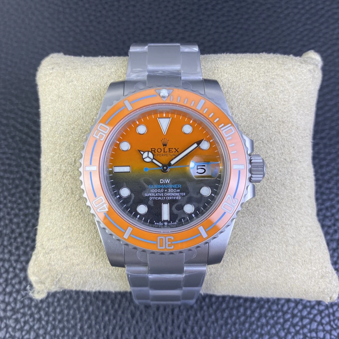 Rolex Submariner Titanium — photographed off the sweep