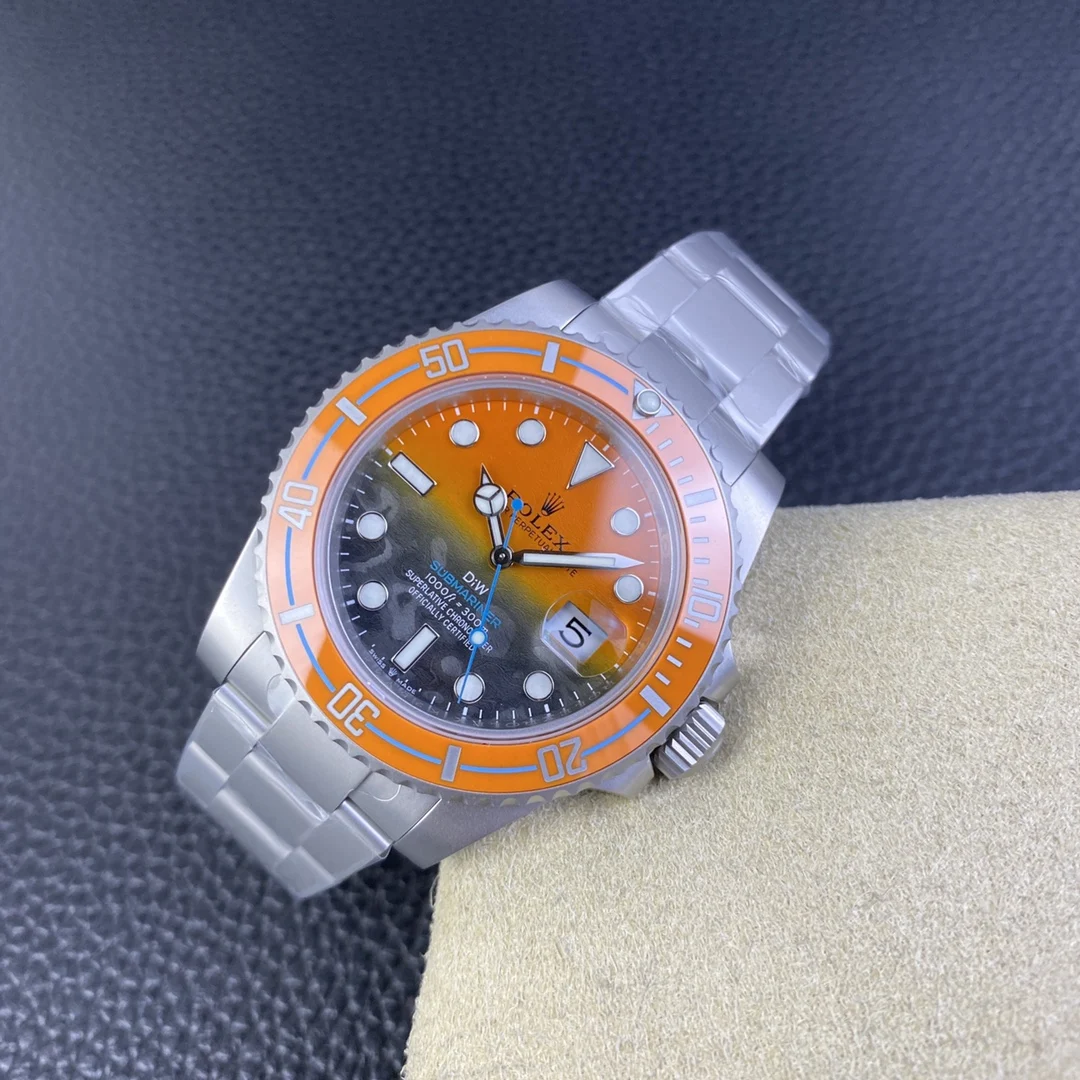 Rolex Submariner Titanium — photographed off the sweep