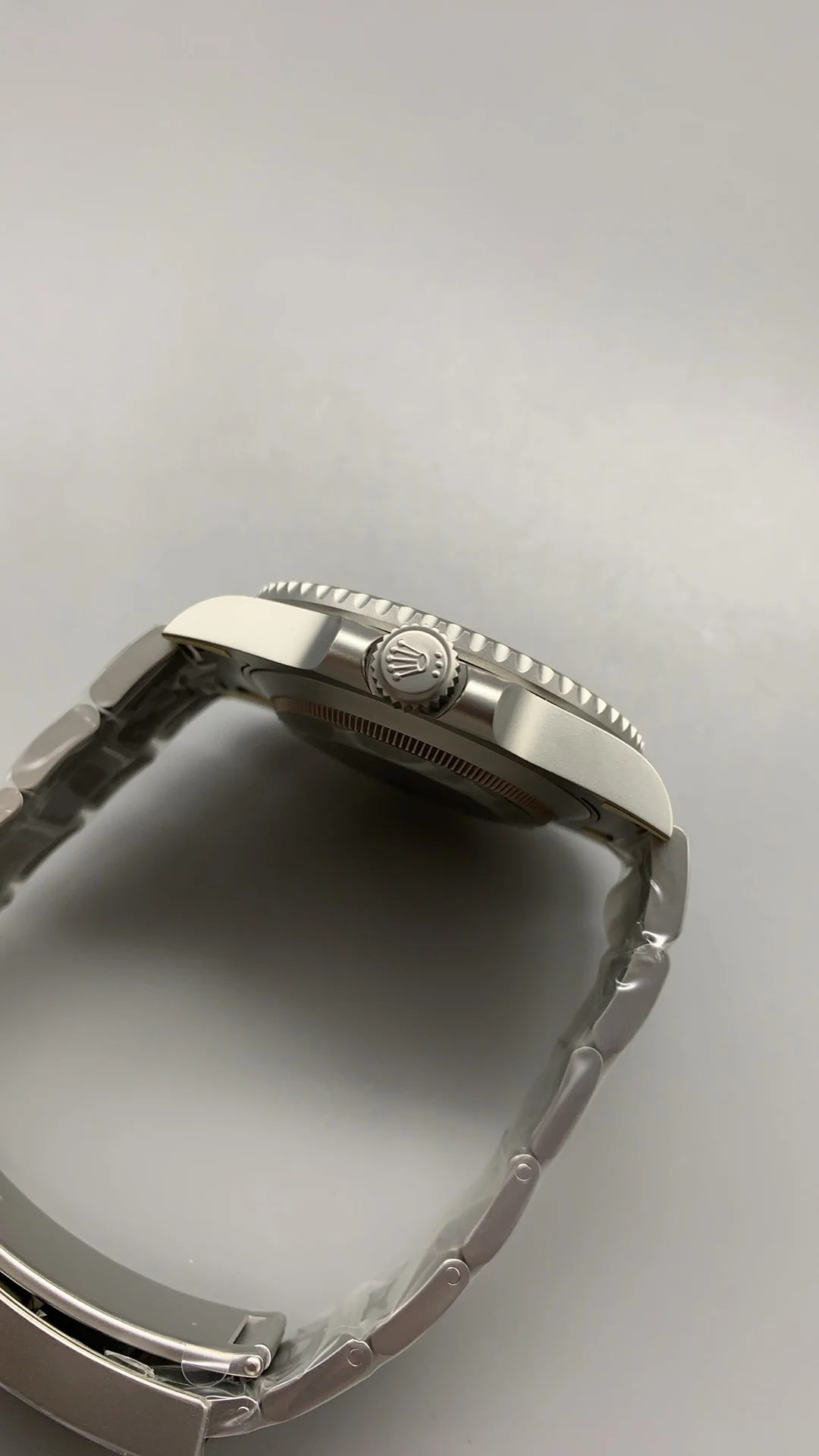 Rolex Submariner Titanium — photographed off the sweep
