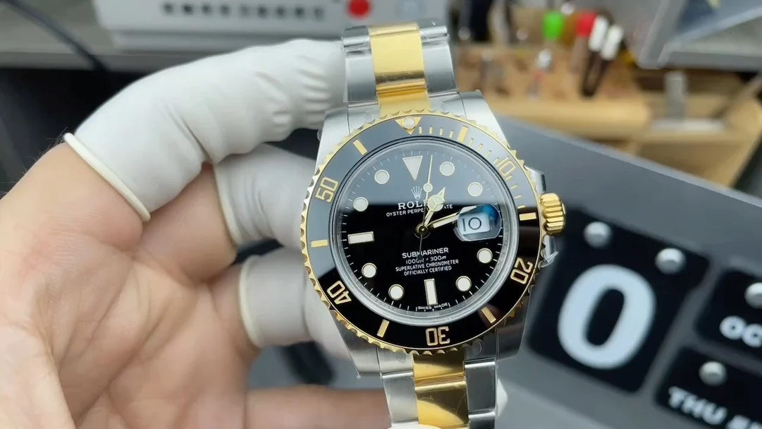 Rolex Submariner Two-Tone Black Dial 40mm