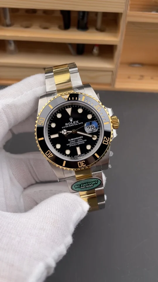 Rolex Submariner Two-Tone Black Dial 40mm