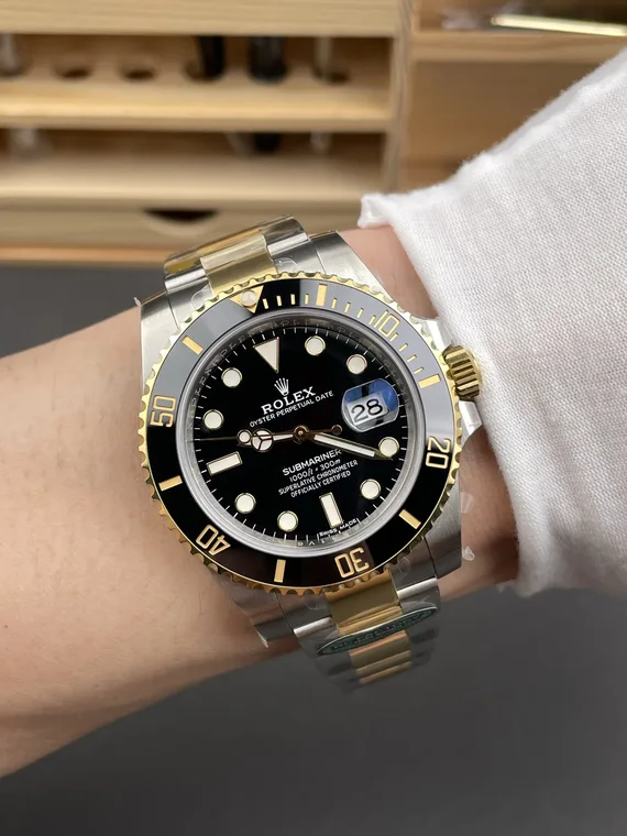 Rolex Submariner Two-Tone Black Dial 40mm