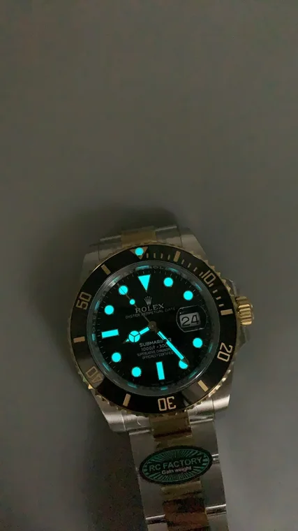 Rolex Submariner Two-Tone Black Dial 41mm