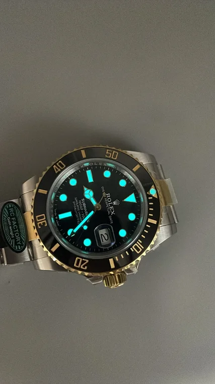 Rolex Submariner Two-Tone Black Dial 41mm