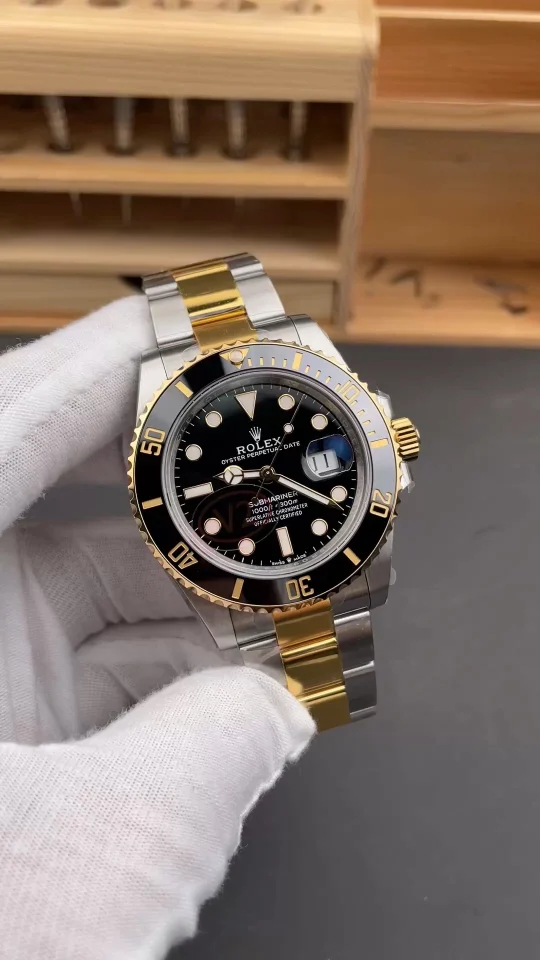 Rolex Submariner Two-Tone Black Dial 41mm